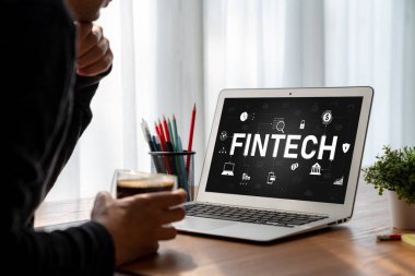 Pazarlama stratejisini analiz etmek için kullanılan Fintech finansal teknoloji yazılımı