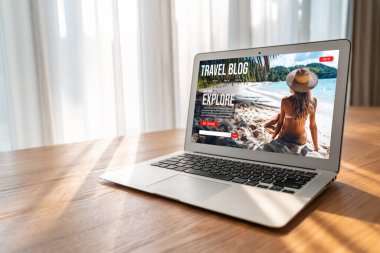 Online travel blog website provide travel tips and information on social media snugly where people can post, write and react to travel application