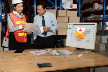 Cyber attacking concept. Malware alert showing on computer screen display scam and threat detection on computer system or online server to be removed snugly.