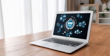 Pazarlama stratejisini planlamak için modern iş için ERP girişimi kaynak planlama yazılımı