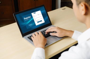 İnternet sitesinde mod form doldurmak için çevrimiçi kayıt formu