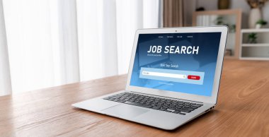 Çalışanların işe alım İnternet ağındaki iş fırsatlarını araması için mod web sitesinde online iş araması