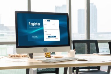 İnternet sitesinde mod form doldurmak için çevrimiçi kayıt formu