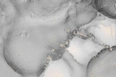 Mermer mürekkep soyut sanatının orijinal resmi. Örnek bir orjinal tablodan yüksek çözünürlüklü fotoğraf. Karargah kağıt dokusuna pürüzsüz mermer desen oluşturmak için soyut resim yapıldı.