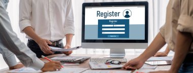 İnternet sitesinde canlı form doldurma için çevrimiçi kayıt formu