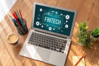 Pazarlama stratejisini analiz etmek için kullanılan Fintech finansal teknoloji yazılımı