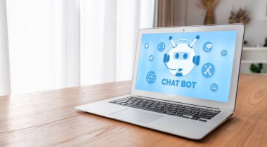 Müşteri sorularına otomatik olarak cevap veren mod çevrimiçi iş için Chatbot yazılım uygulaması