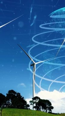 Çevre koruma teknolojisi ve yenilenebilir doğal kaynaklardan gelen temiz enerji ve güçle küresel sürdürülebilir ESG 'ye yaklaşmak