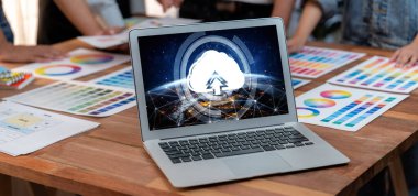 Hızlı uzak çalışma ve kişisel veri depolama için bulut hesaplama yazılımı