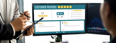 Şirket işleri için canlı bilgisayar yazılımının müşteri deneyimi ve gözden geçirme analizi