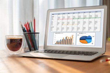 İş veri paneli, pazarlama stratejisi planlaması için iş zekası analizi sunar. Müşteri taleplerini analiz etmek ve iş dünyasının geleceğini önceden görmek için büyük veriler sunulur.