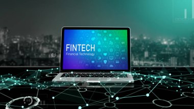 Pazarlama stratejisini analiz etmek için kullanılan Fintech finansal teknoloji yazılımı