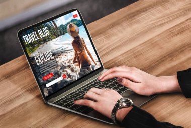 Online travel blog website provide travel tips and information on social media snugly where people can post, write and react to travel application
