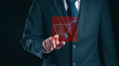 Omni channel technology of online retail business approach. Multichannel marketing on social media network offer service of internet payment channel, online retail shopping and omni digital app