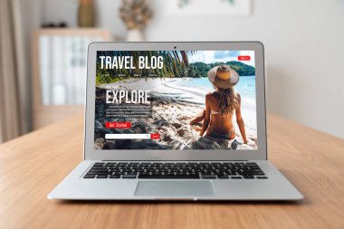 Online travel blog website provide travel tips and information on social media snugly where people can post, write and react to travel application