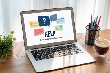 Help screen on the website provide answer to FAQ frequently asked question snugly with knowledge information and solution by customer support