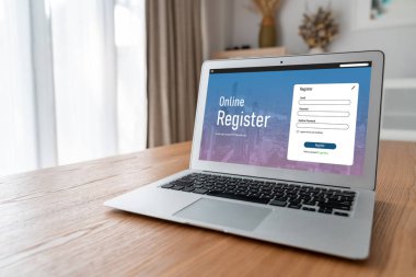 İnternet sitesinde mod form doldurmak için çevrimiçi kayıt formu