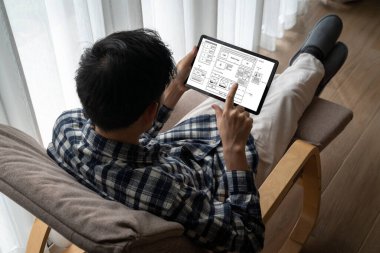 Web sitesi tasarım yazılımı çevrimiçi perakende ticaret ve e-ticaret için model şablonu sağlar