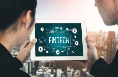 Pazarlama stratejisini analiz etmek için kullanılan Fintech finansal teknoloji yazılımı