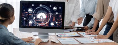 Hızlı uzak çalışma ve kişisel veri depolama için bulut hesaplama yazılımı