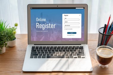 İnternet sitesinde mod form doldurmak için çevrimiçi kayıt formu