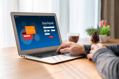 İnternet üzerinden modem para transferi için çevrimiçi ödeme platformu