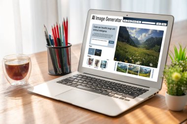 Yapay zeka yapay zeka işleme gücünün kullanımıyla birlikte metin tasarımcısı ve kullanıcılarına resim ve metin tasarımcılarına komut metnine göre resim verme imkânı sunar