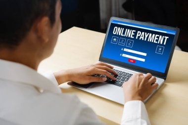 İnternet üzerinden modem para transferi için çevrimiçi ödeme platformu