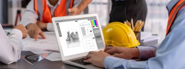 Mimari iş ve profesyonel tasarımcı için mimari tasarım canlı yazılım uygulaması