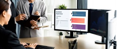 Şirket işleri için canlı bilgisayar yazılımının müşteri deneyimi ve gözden geçirme analizi