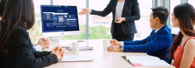 Yapay zeka teknolojisini çalıştırmak için komut mühendisi ve kullanıcı kolaylığı için üretici yapay zeka yardımcı araçları insanların yapay zeka hareketini teşvik ederek üretken yapay zeka fonksiyonları ile çalışmasına yardımcı olur