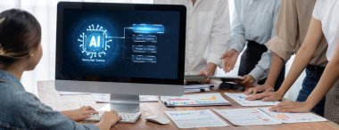 Yapay zeka teknolojisini çalıştırmak için komut mühendisi ve kullanıcı kolaylığı için üretici yapay zeka yardımcı araçları insanların yapay zeka hareketini teşvik ederek üretken yapay zeka fonksiyonları ile çalışmasına yardımcı olur