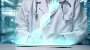 Hastanede üzerinde DNA hologramı olan klavyeyi daktilo eden tıbbi işçilere yaklaş. Tıbbi araştırma teknolojisindeki genetik semptomlarla ilgili tıbbi verileri araştırıp analiz eden yetenekli bir doktor. İyileştirici.