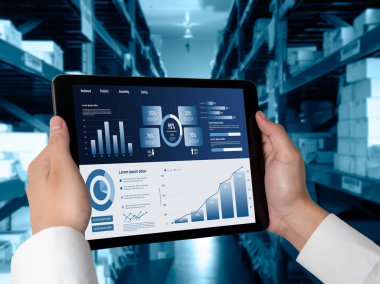 İş veri paneli, pazarlama stratejisi planlaması için iş zekası analizi sunar. Müşteri taleplerini analiz etmek ve iş dünyasının geleceğini önceden görmek için büyük veriler sunulur.