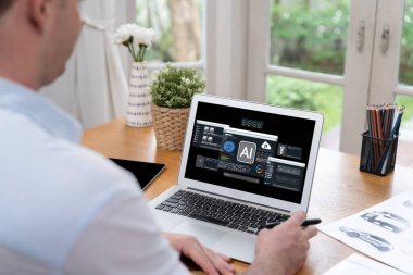 Yapay zeka teknolojisini çalıştırmak için komut mühendisi ve kullanıcı kolaylığı için üretici yapay zeka yardımcı araçları insanların yapay zeka hareketini teşvik ederek üretken yapay zeka fonksiyonları ile çalışmasına yardımcı olur