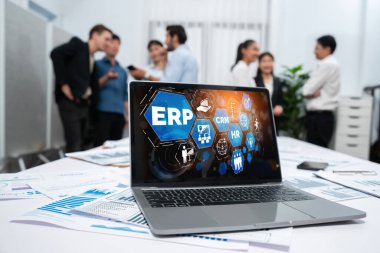 Pazarlama stratejisini planlamak için ERP girişimi kaynak planlama yazılımı