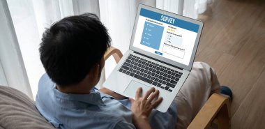 İnternet ağındaki mod dijital bilgi toplama için çevrimiçi anket formu