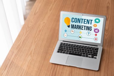 Mod çevrimiçi iş ve e-ticaret pazarlama stratejisi için içerik pazarlaması