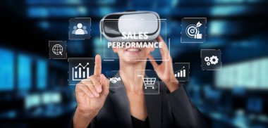 Sanal gerçeklik teknolojisini kullanarak modern bir iş ortamında yenilikçi veri analizleriyle satış performansını analiz eden ve dijital pazarlama stratejilerini optimize eden bir profesyonel. XDMCP