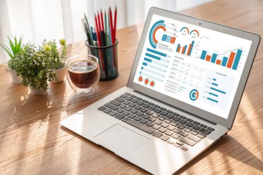 İş veri paneli, pazarlama stratejisi planlaması için iş zekası analizi sunar. Müşteri taleplerini analiz etmek ve iş dünyasının geleceğini önceden görmek için büyük veriler sunulur.