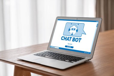 Müşteri sorularına otomatik olarak cevap veren mod çevrimiçi iş için Chatbot yazılım uygulaması