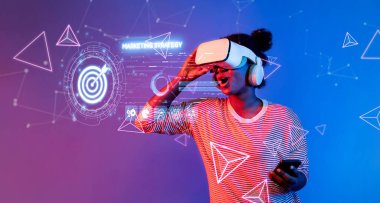 Modern bir birey, yenilikçi pazarlama stratejileri ve etkin iş büyümesi ve gelişimi için izleyici kavrayışlarını keşfederek sanal gerçeklik teknolojisine bağlanır. XDMCP