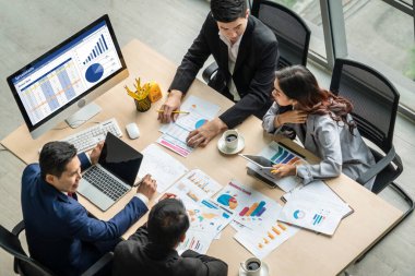 Spreadsheet document information financial startup concept. data and graphs in spreadsheet documents for online analysis project dashboard accounting digital snugly