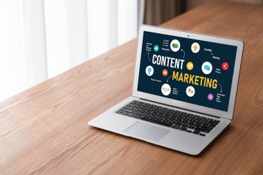 Mod çevrimiçi iş ve e-ticaret pazarlama stratejisi için içerik pazarlaması