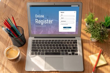 İnternet sitesinde mod form doldurmak için çevrimiçi kayıt formu