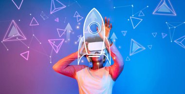 Bu büyüleyici görüntü iş dünyasındaki yenilikçi fikirlerin dinamik başlangıcını, büyümeyi, yaratıcılığı ve başarı arayışını sembolize eder. XDMCP