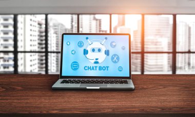 Müşteri sorularına otomatik olarak cevap veren mod çevrimiçi iş için Chatbot yazılım uygulaması