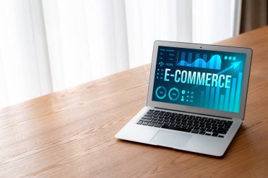 E-ticaret veri yazılımı çevrimiçi perakende şirketine satış analizi için mod gösterge tablosu sağlar