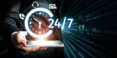 Müşteri EIDE hizmetleri için 24 saat çalışan müşteri desteği, çevrimiçi yardım masası ve çağrı merkezi müşterilere teknik bilgiler sunmaktadır