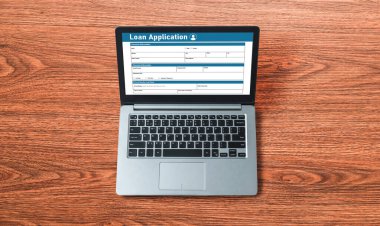 İnternet ağındaki mod dijital bilgi toplama için çevrimiçi kredi başvuru formu